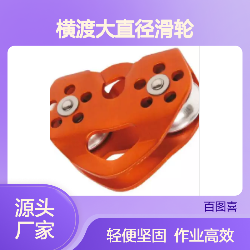 百图喜安全防护提供 横渡大直径滑轮 CD101 尺寸103 x 90 x 33 mm