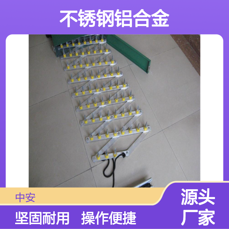 便捷式手动遥控电动阻车器 不锈钢铝合金减速带 伸缩l限位拦截路障