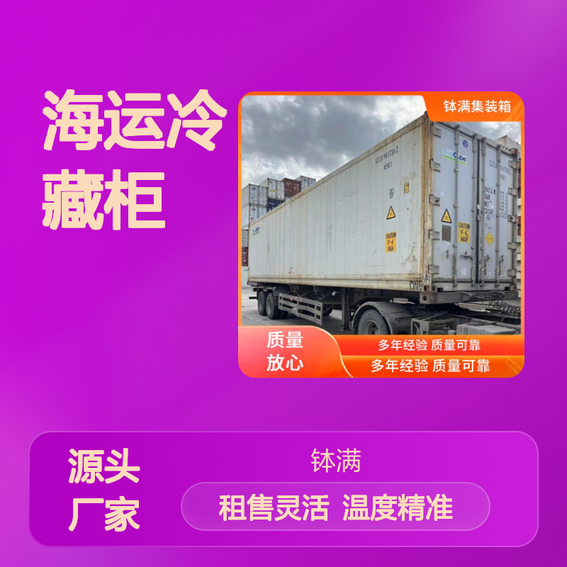 海运冷藏柜 租赁出租 温度控制精准 灵活租售方案