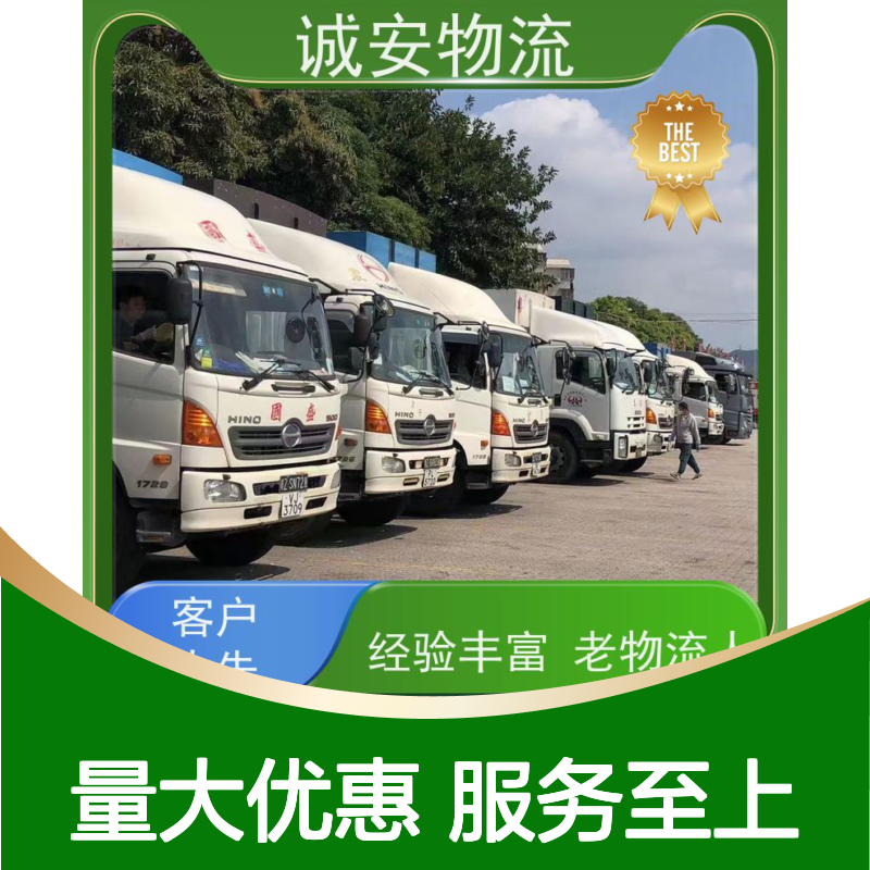 诚安物流8吨车 惠州至香港陆运直达 有口皆碑 品质致胜