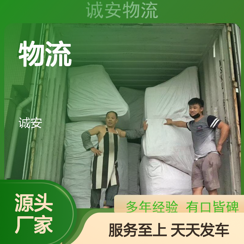 诚安物流东莞到香港散货快运效率好天天发车