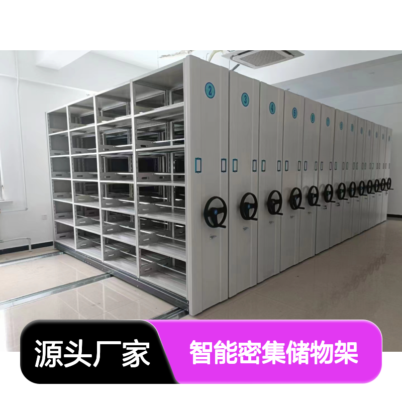 瑞利吉智能密集储物架 商务办公防倾倒 40kg承重