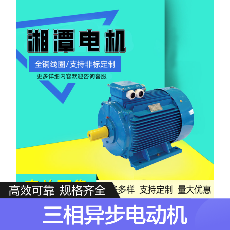 湘1潭2电机Y系列高压三相异步电动机6kV 10kV 355-1000机座号