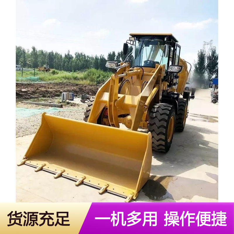 建筑工程两头忙装载机前铲后挖一体机多功能装载挖掘机