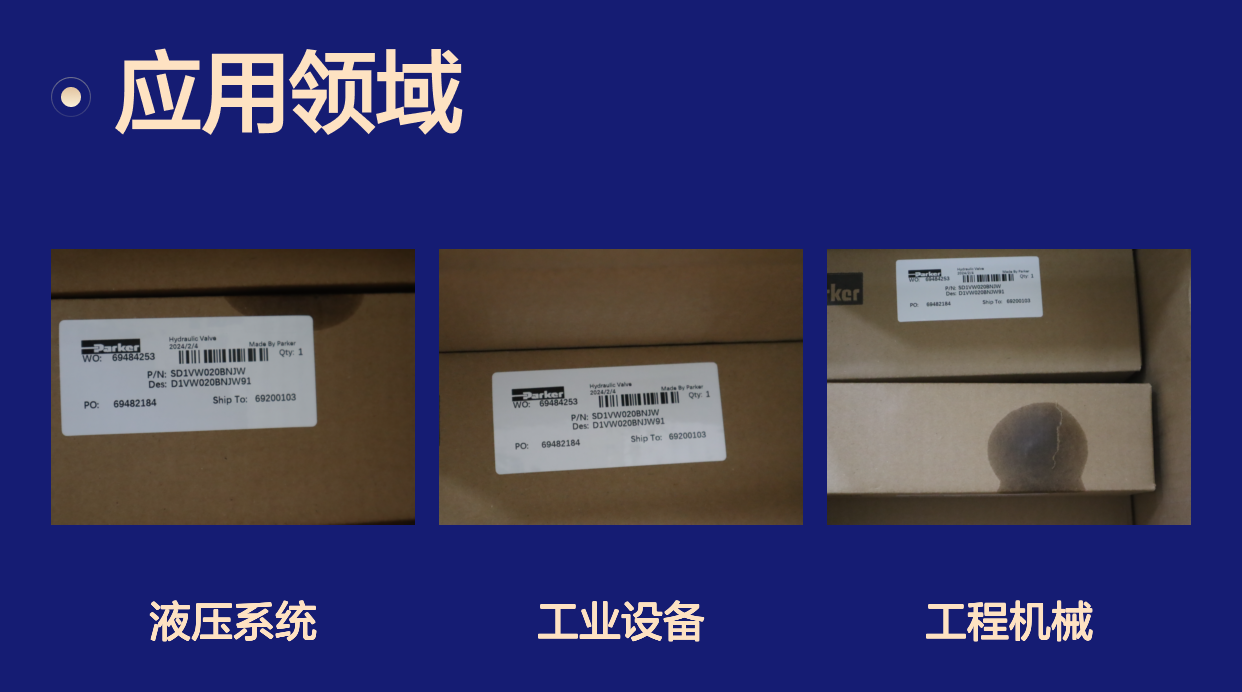 SD1VW020BNJW D1VW020BNJW91 美国派克PARKER电磁阀