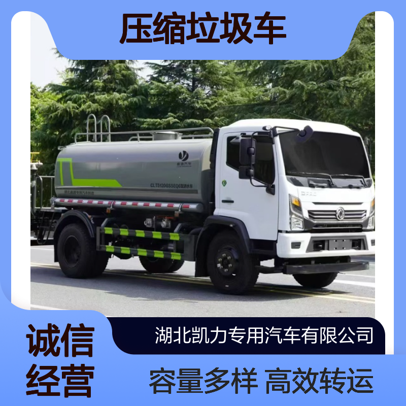 公司生产多款压缩垃圾车 容积有6-24方 城市垃圾转运车