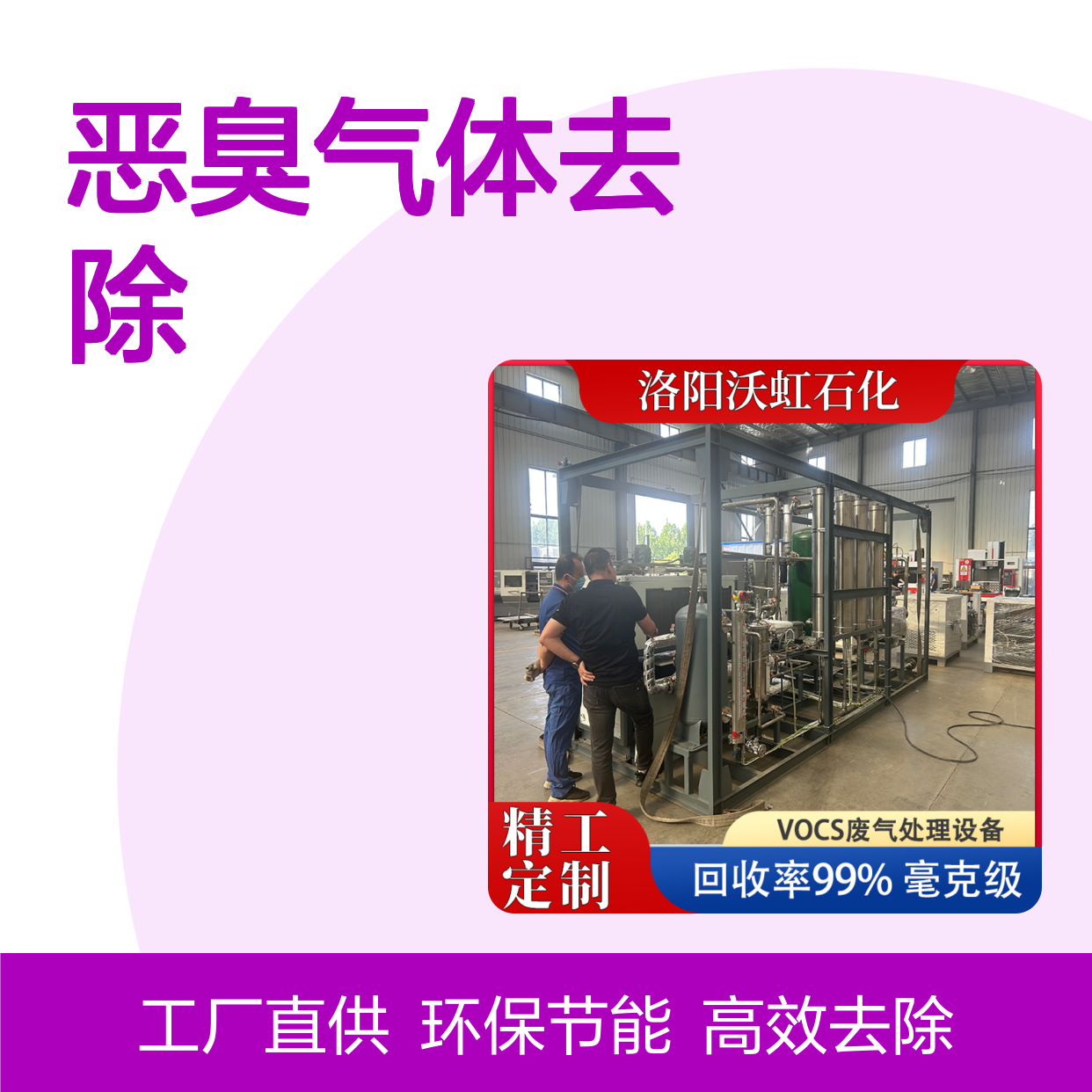 醚类VOCs废气治理设备特种活性炭+高分子膜恶臭气体去除