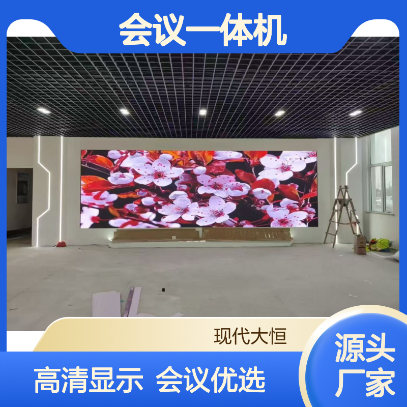 高科LED显示屏P1.25,巴科光电COB会议一体机162吋，153吋