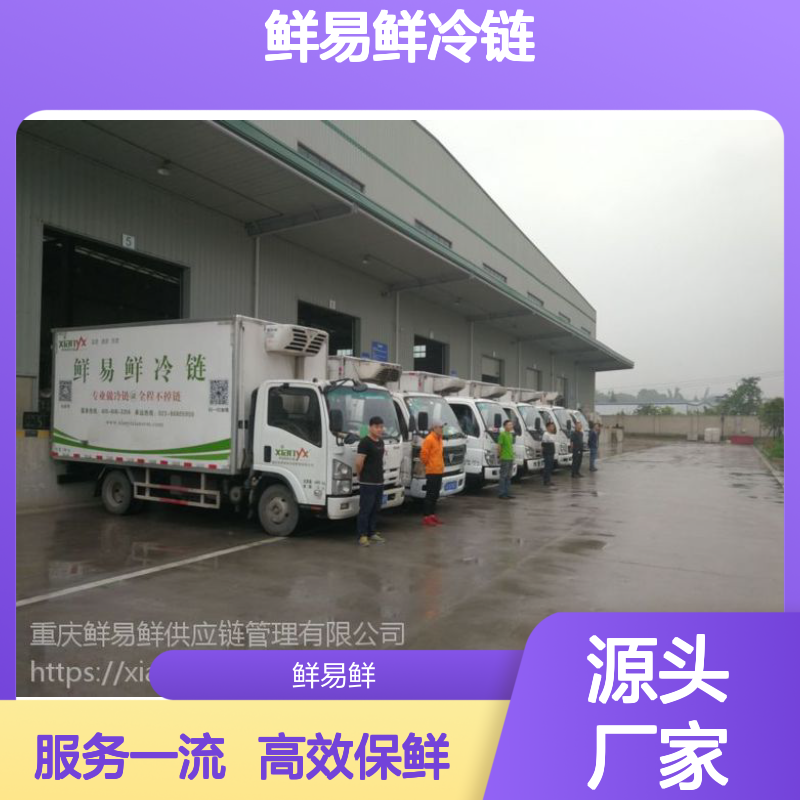 鲜易鲜冷链 冷冻运输 冷藏物流 冷藏运输 冷链物流标准化
