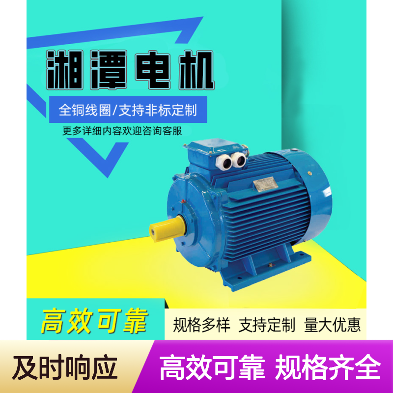湘1潭2电机YBX5-160L-6 11kW隔爆电机380V IP55 F级
