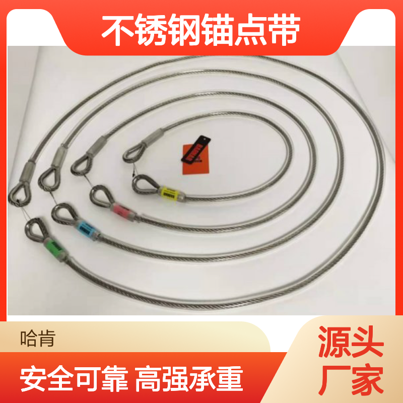钢缆锚点 型号BM-GL200R 不锈钢锚点带 长度200cm