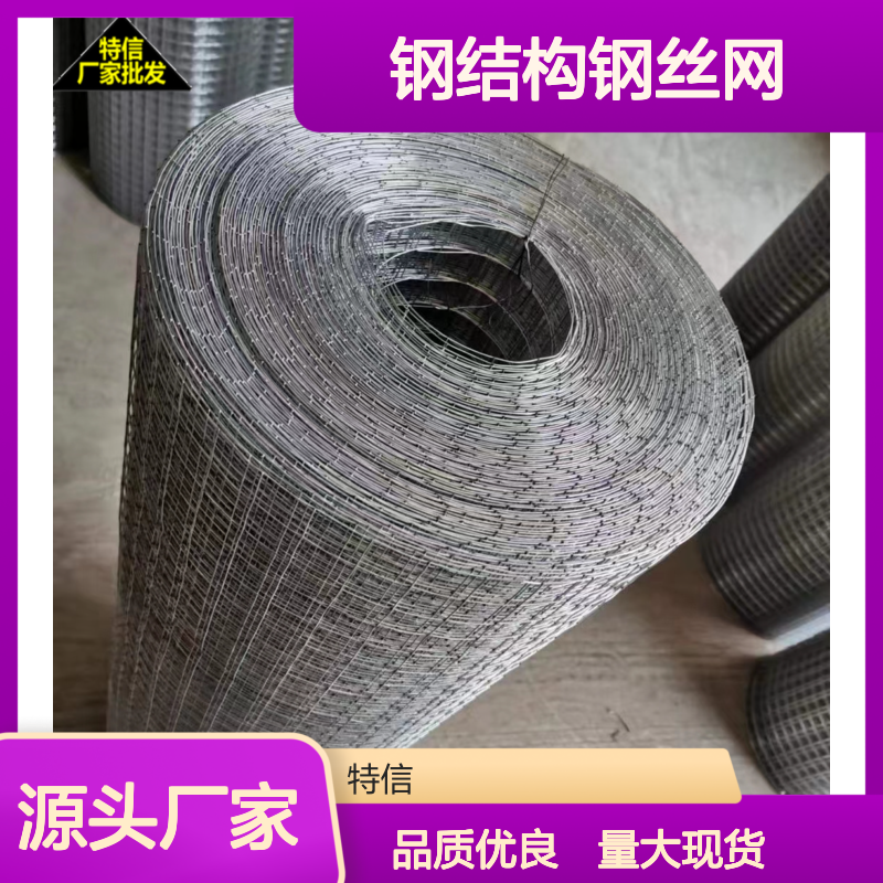 特信 大量现货 镀锌钢丝网 钢结构钢丝网 地面钢筋网 细钢丝网