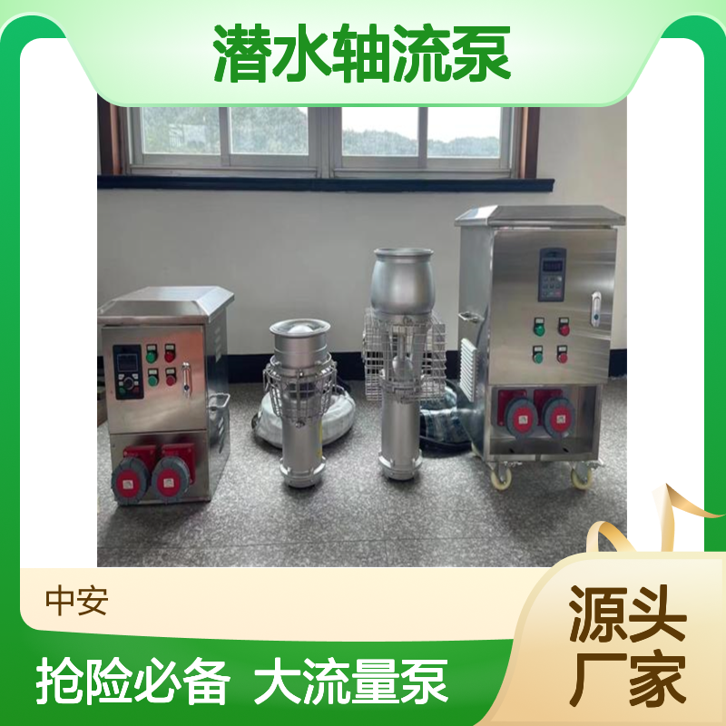 便携式永磁防洪泵 大流量抢险救援防汛泵 高扬程应急排涝潜水轴流泵
