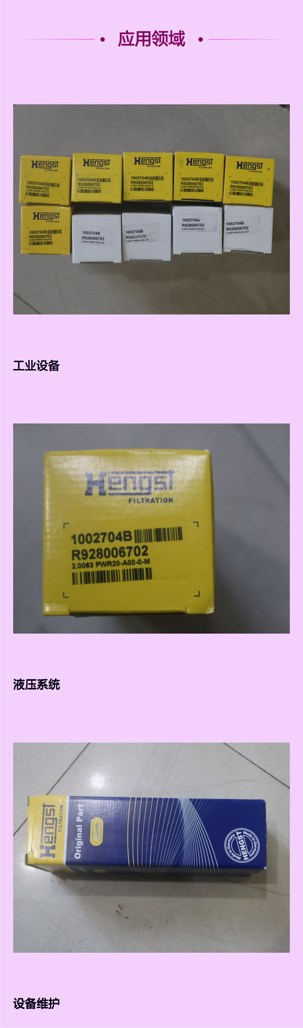 R928006702 2.0063PWR20-A00-0-M 1002704B德国力士乐REXROTH滤芯