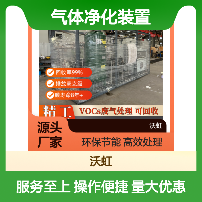 沃虹石化VOCs气体净化装置 高效处理 环保节能