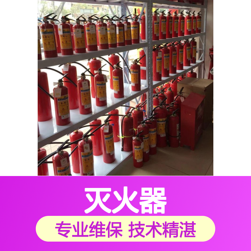 气体灭火七氟丙烷 灭火器检测维保 消防设施一站式服务
