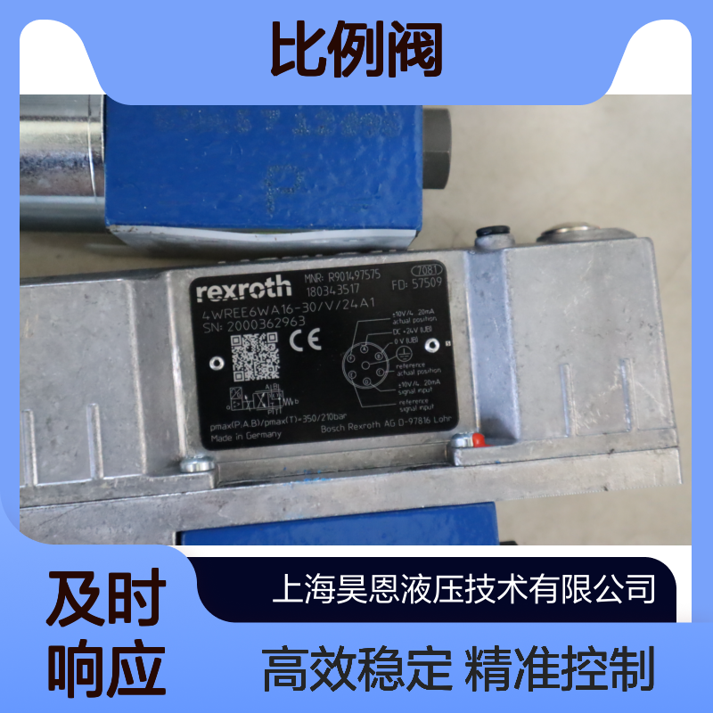 4WREE6WA16-3X/V/24A1 R901497575 德国力士乐REXROTH比例阀