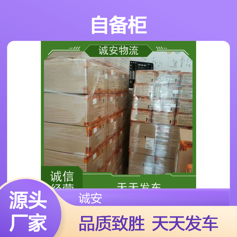 诚安物流45尺自备柜东莞到广州进口报关一天到