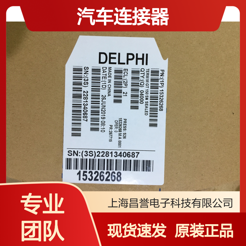 APTIV德尔福PPI0000489端子 原装现货,汽车连接器