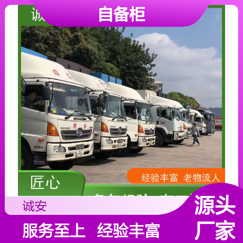 诚安物流40尺自备柜东莞到南宁陆运送货到门一天到