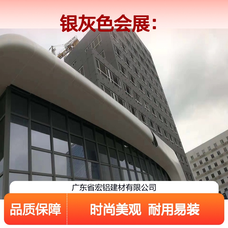 银灰色会展：未来科技与现代艺术的视觉盛宴 形状 按图加工