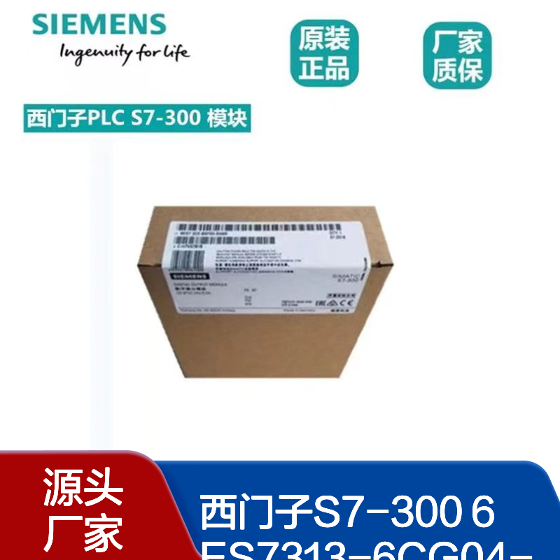 西门子S7-300 6ES7313-6CG04-4AB2 螺钉触点40针 变频器模块 可编程