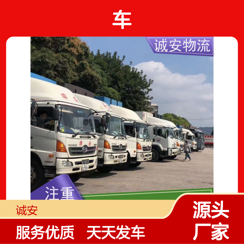诚安物流8吨车河源到东莞一般贸易买单报关半天到