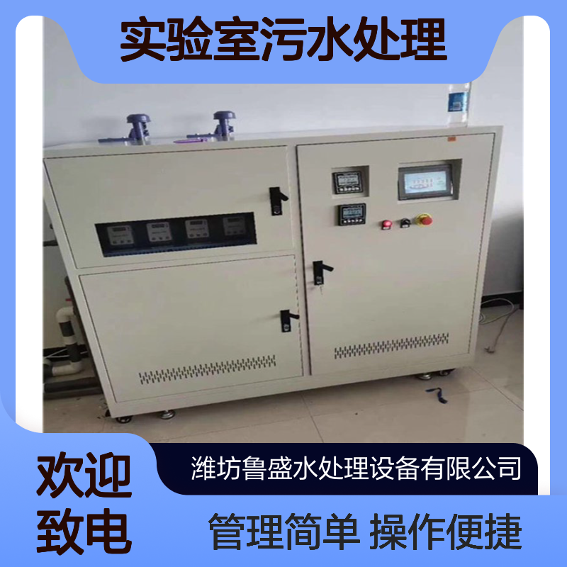 实验室污水处理一体化设备 500L/D 1000L/D 鲁盛环保