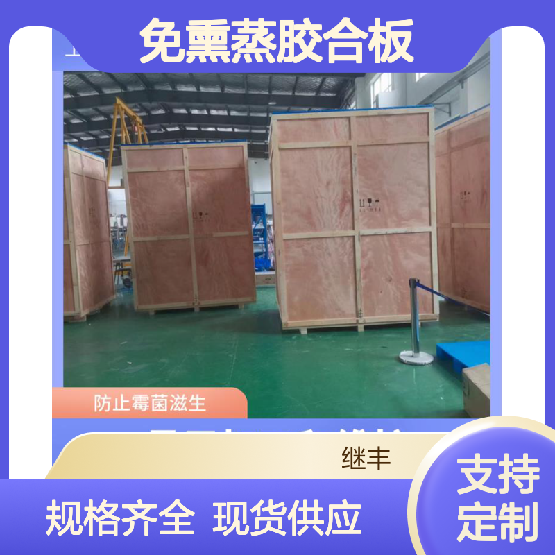 免熏蒸胶合板木箱定做 大型机械产品包装 继丰包装专业生产