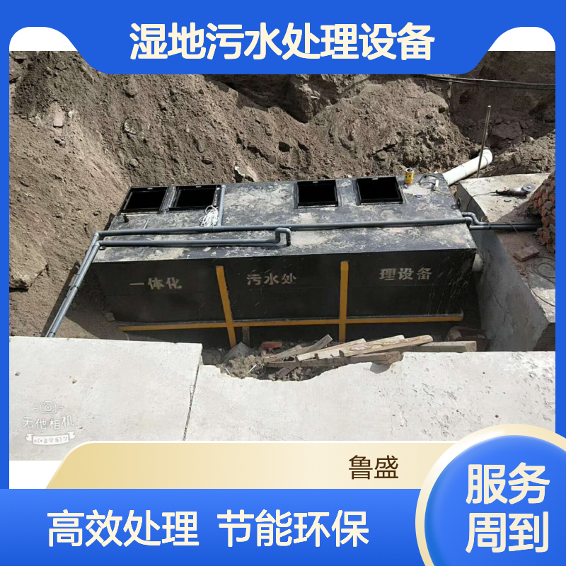 人工湿地污水处理设备 地埋式生活污水处理设施