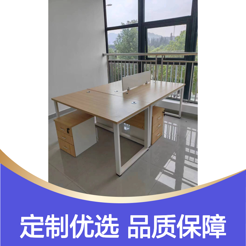 现代白色办公家具 老板桌大班桌 可定制 空间适用