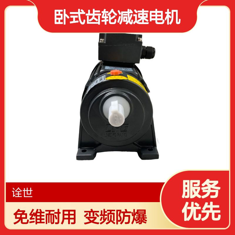 CPG晟邦CH-1 CH-2 CH-3 CH-4卧式齿轮减速机可配变频防爆电机免维护