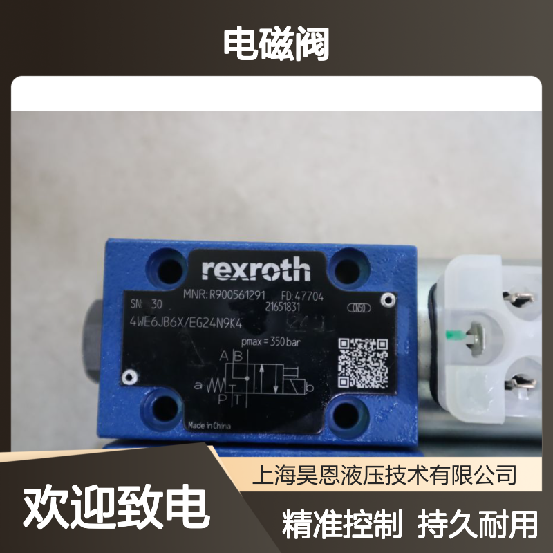 4WE6JB6X/EG24N9K4 R900561291 德国力士乐REXROTH电磁阀