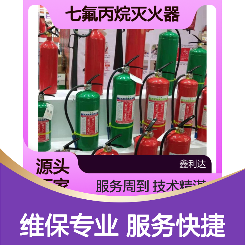 七氟丙烷灭火器加压检测 专业维保服务 技术精湛