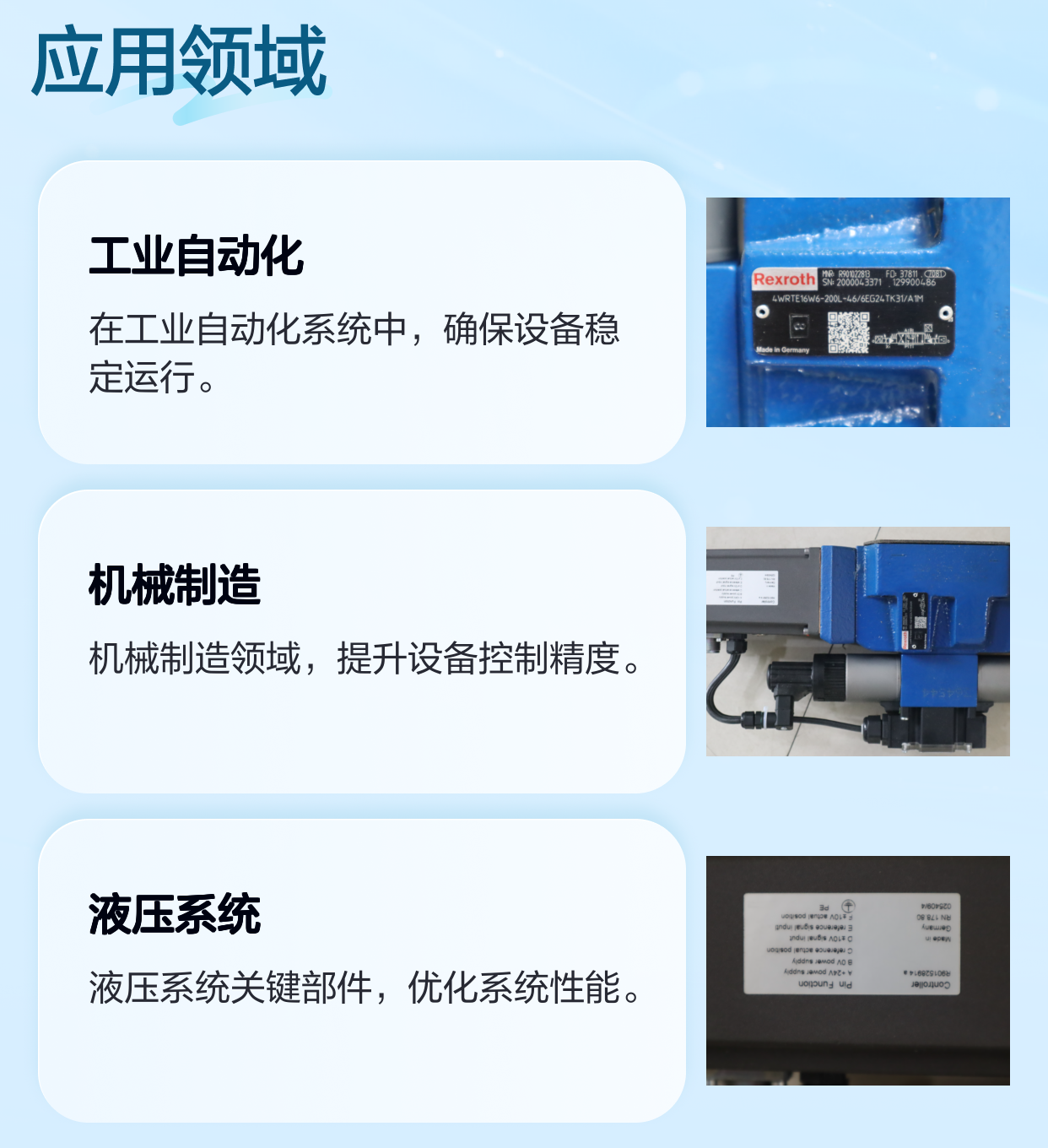 R901022813 4WRTE16W6-200L-4X/6EG24TK31/A1M 力士乐REXROTH比例阀