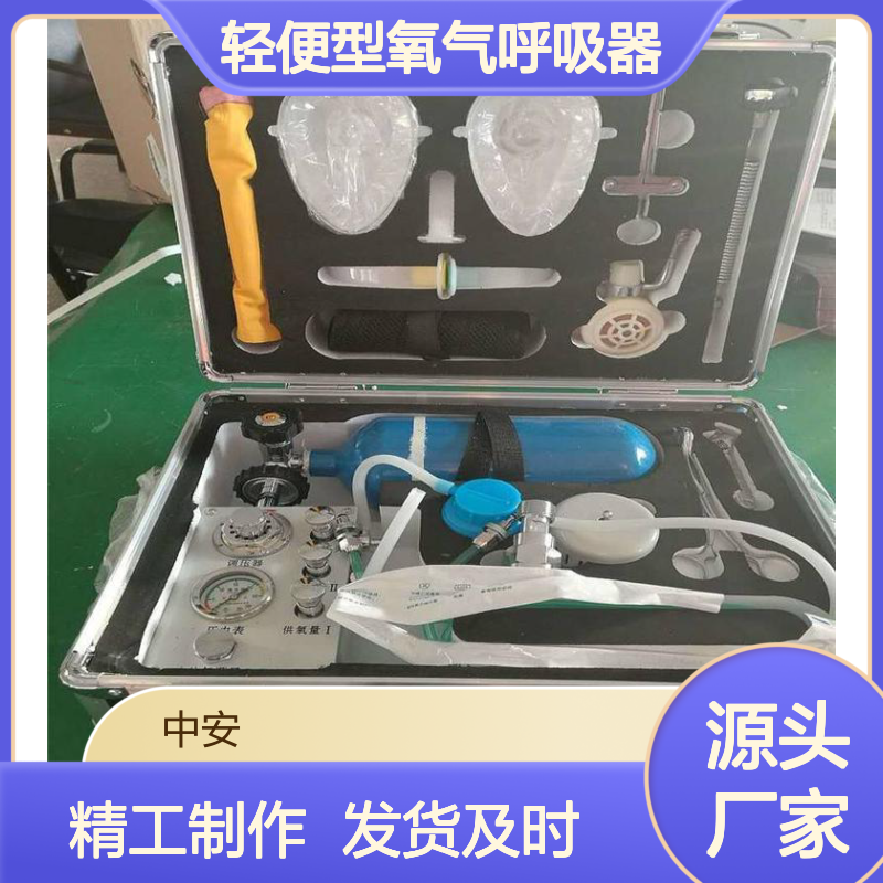 矿用 便携式自动MZS-30苏生器 轻便型氧气呼吸器