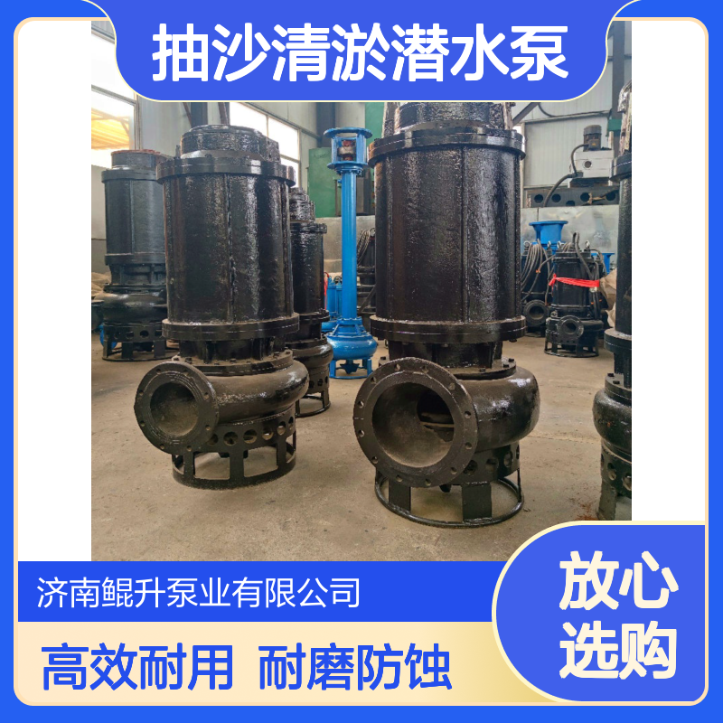 高效抽沙清淤潜水泵 高浓度潜水型排沙泵 耐磨材质 国标电机
