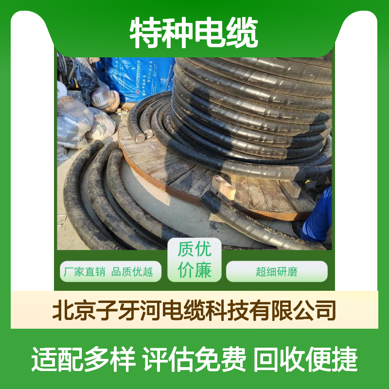 子牙河特种电缆 诚信经营高价回收 品类齐全应用广泛 信号传输可靠