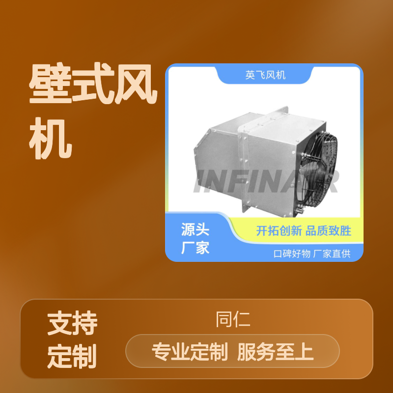 英飞WEX壁式风机 气流均匀覆盖广 定制服务 品质致胜
