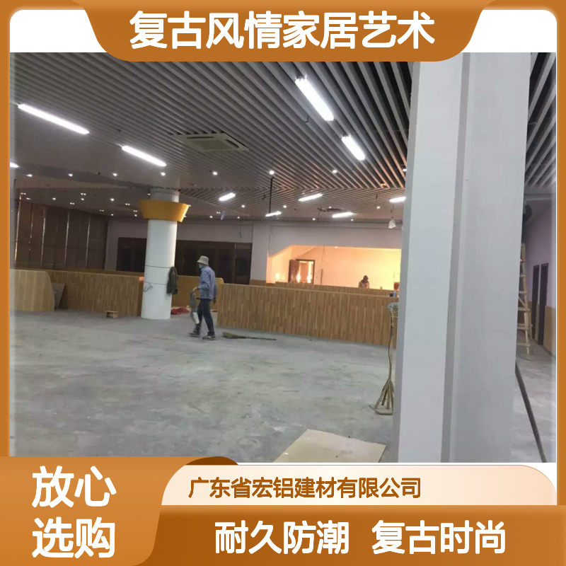 棕色木纹转印技术下的复古风情家居艺术 板材厚度 1.5mm