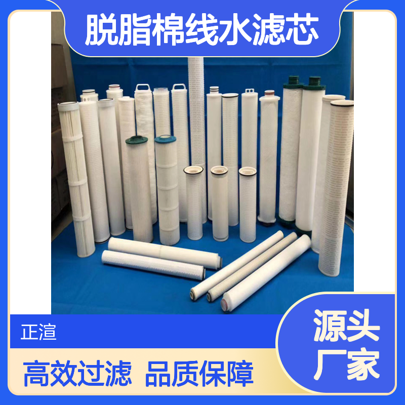 正渲 脱脂棉线水滤芯 白酒行业用水过滤专用 大流量