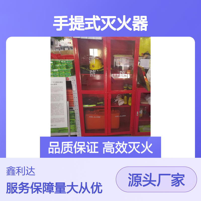 手提式灭火器 消防施工高效灭火设备 操作简便