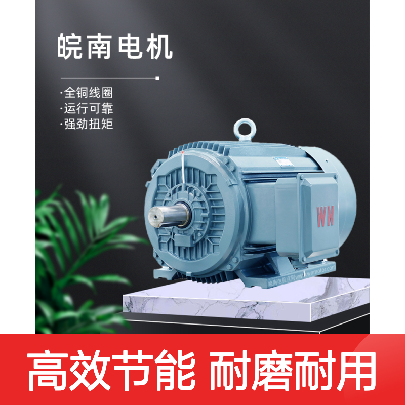 皖南电机TYCP2三相变频驱动三相永磁同步电机75kw90kw全铜线圈