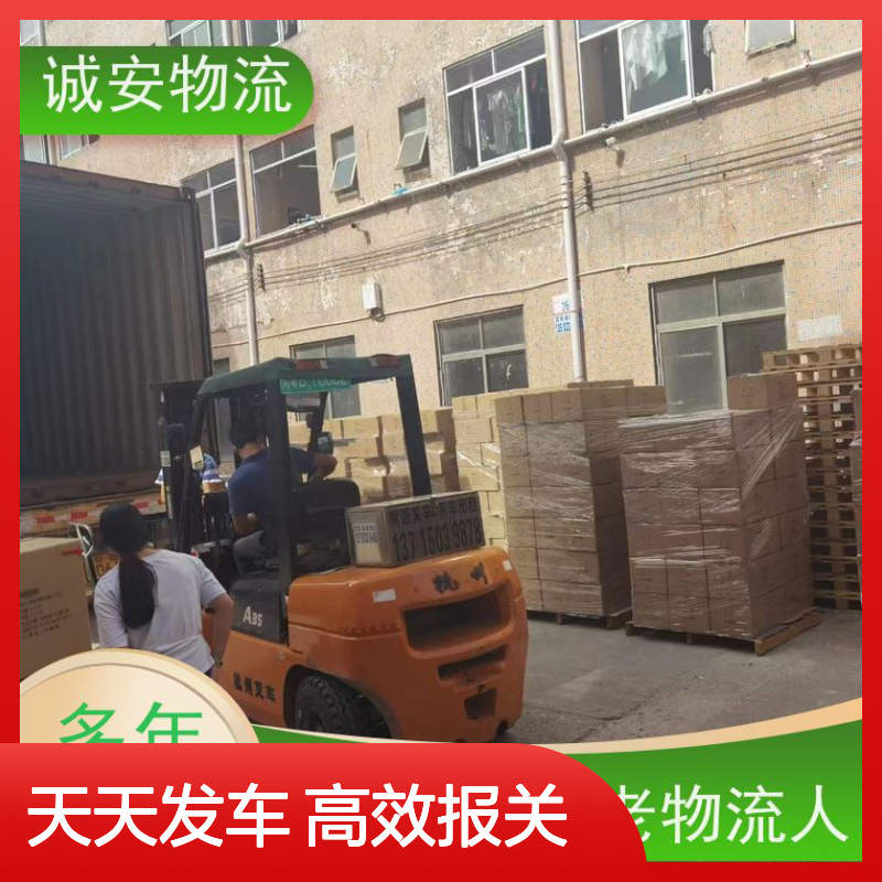 诚安物流5吨车河源到东莞一般贸易买单报关一天到