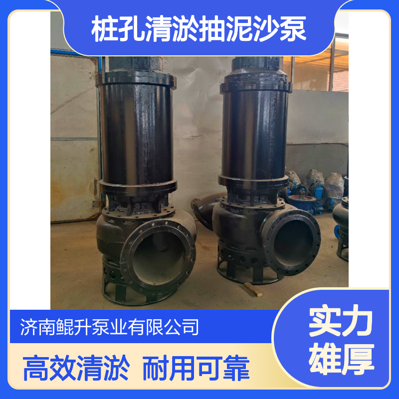 桩孔清淤抽泥沙泵 立式潜水渣浆泵 自动绞吸泥砂泵
