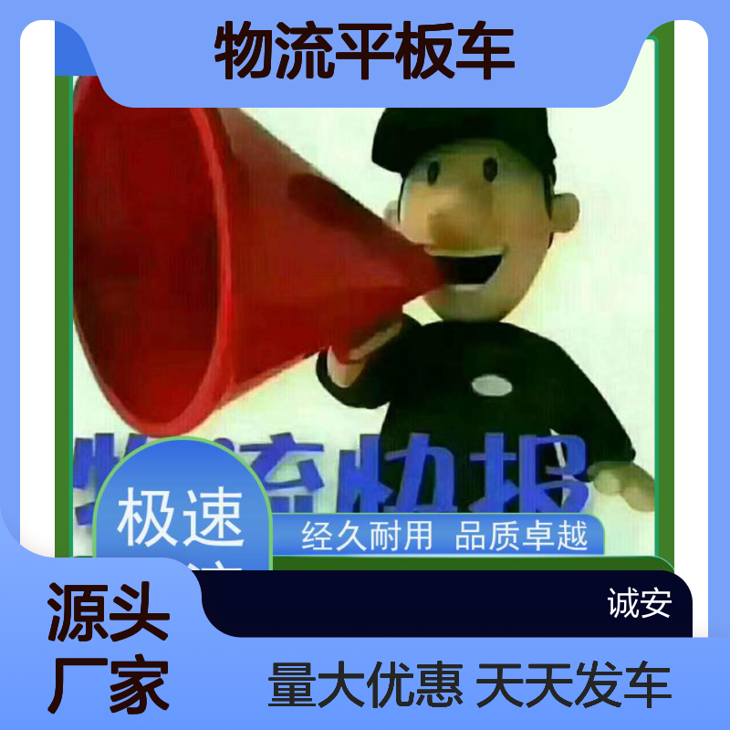 诚安物流平板车河源到深圳一般贸易买单报关次日到