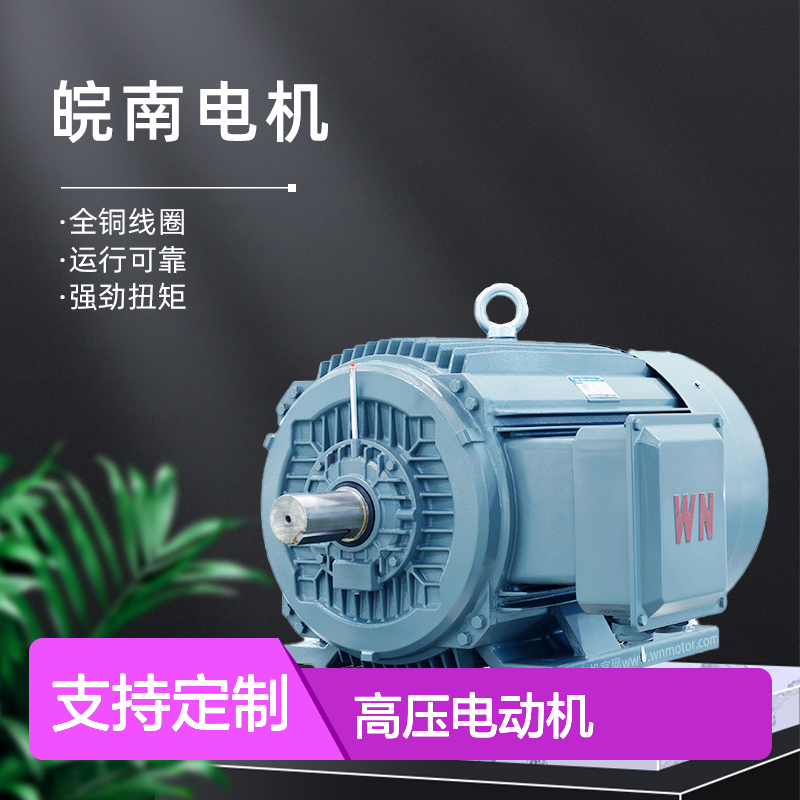 皖南电机马达Y中型高效三相异步高压电动机2.2kw4kw5.5kw7.5kw