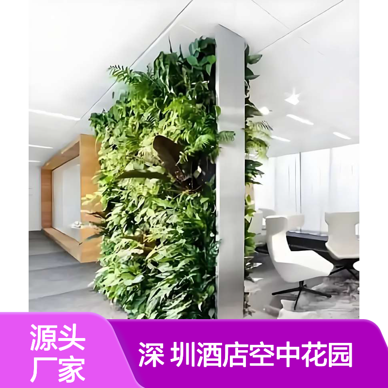 垂直绿化墙 深 圳酒店空中花园 智能养护 无需人工 南韵竹风