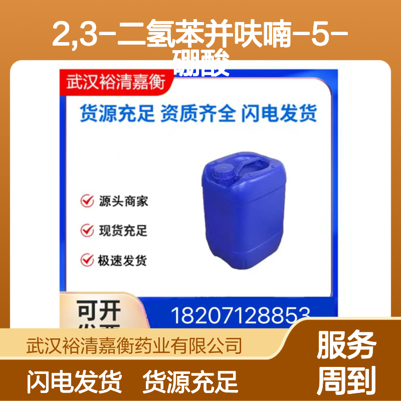 2,3-二氢苯并呋喃-5-硼酸CAS:227305-69-3白色粉末医药中间体