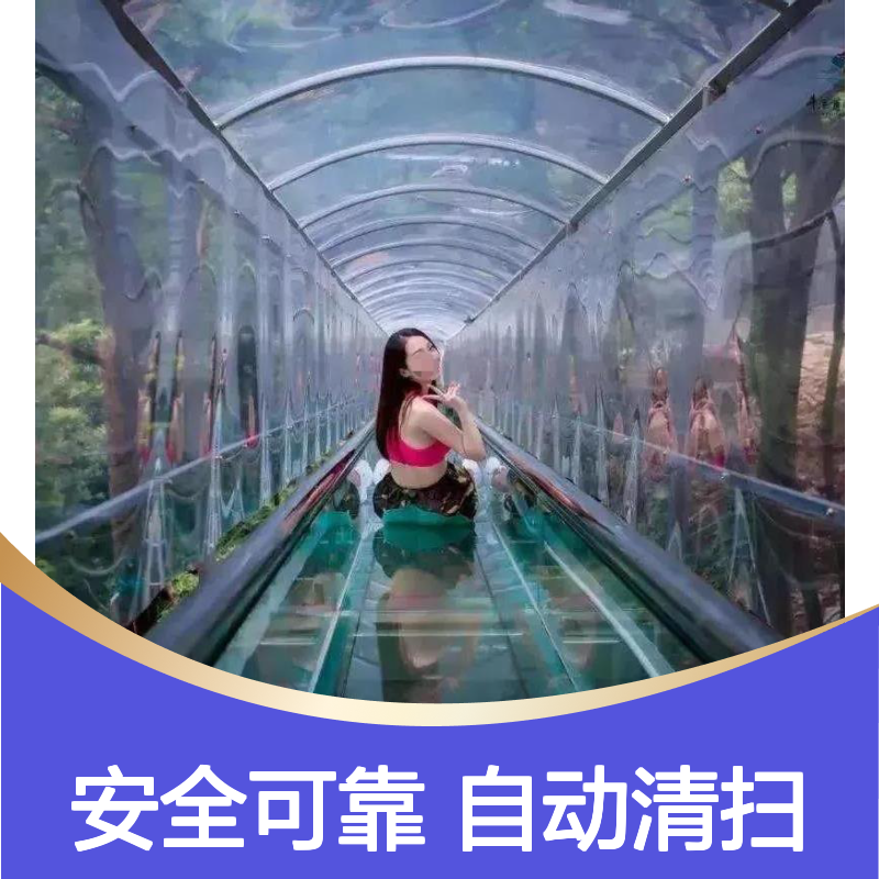 景区网红飞天魔毯 安全挡板感应装置 自动变频清扫功能